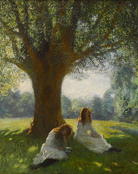 The Spreading Tree by Sir George Clausen (Wikimedia Commons)